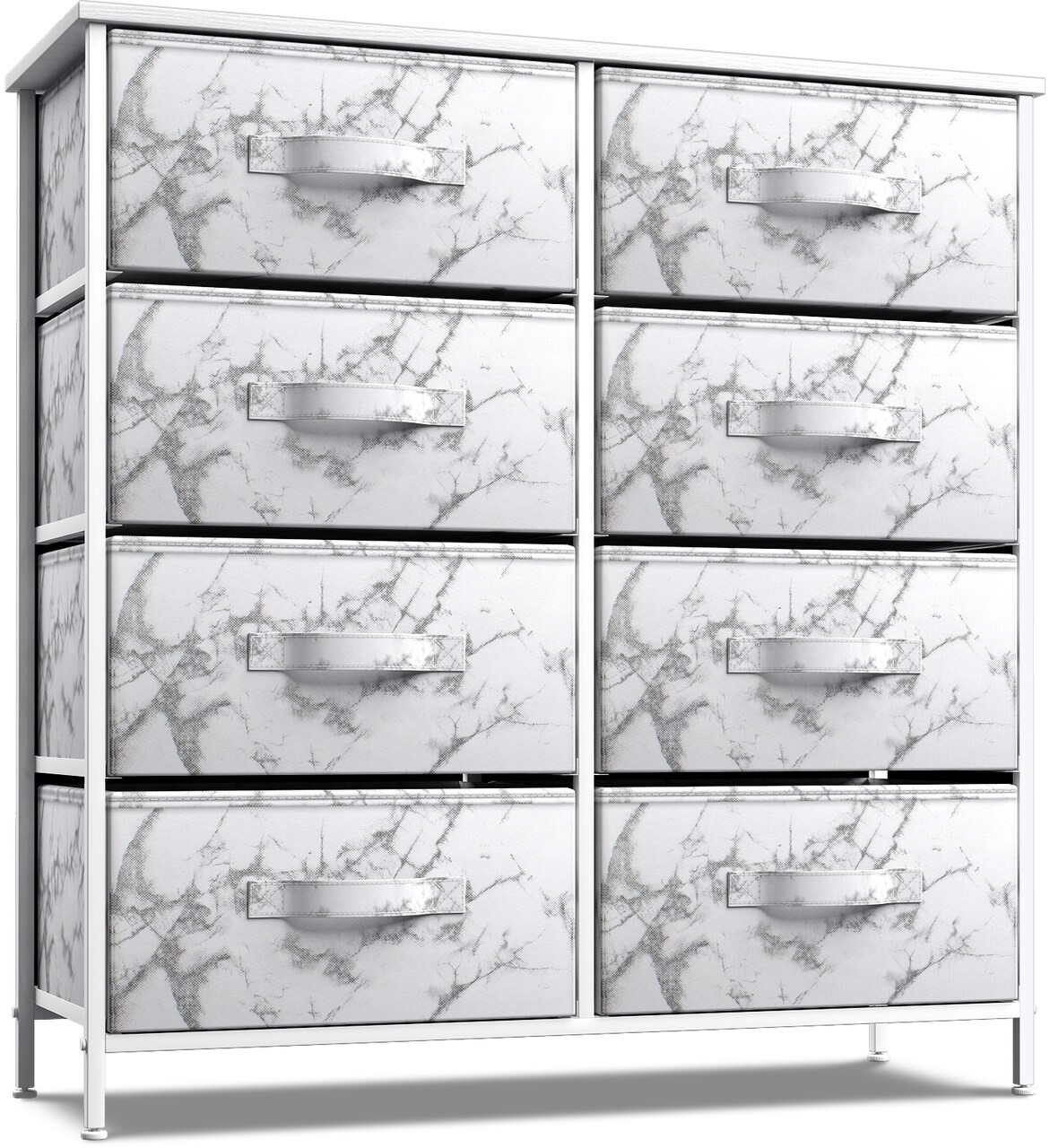 Sorbus Extra Wide Dresser Organizer With 8 Drawers - Large Storage Furniture for Bedroom, Hallway, Living Room, Nursery & Closet